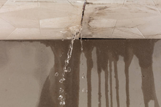 Professional Sewage Cleanup technician working in Marysville, MI